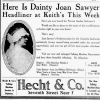 Joan Sawyer describes the "Sawyer Maxixe" to the Omaha Sunday Bee, 1914